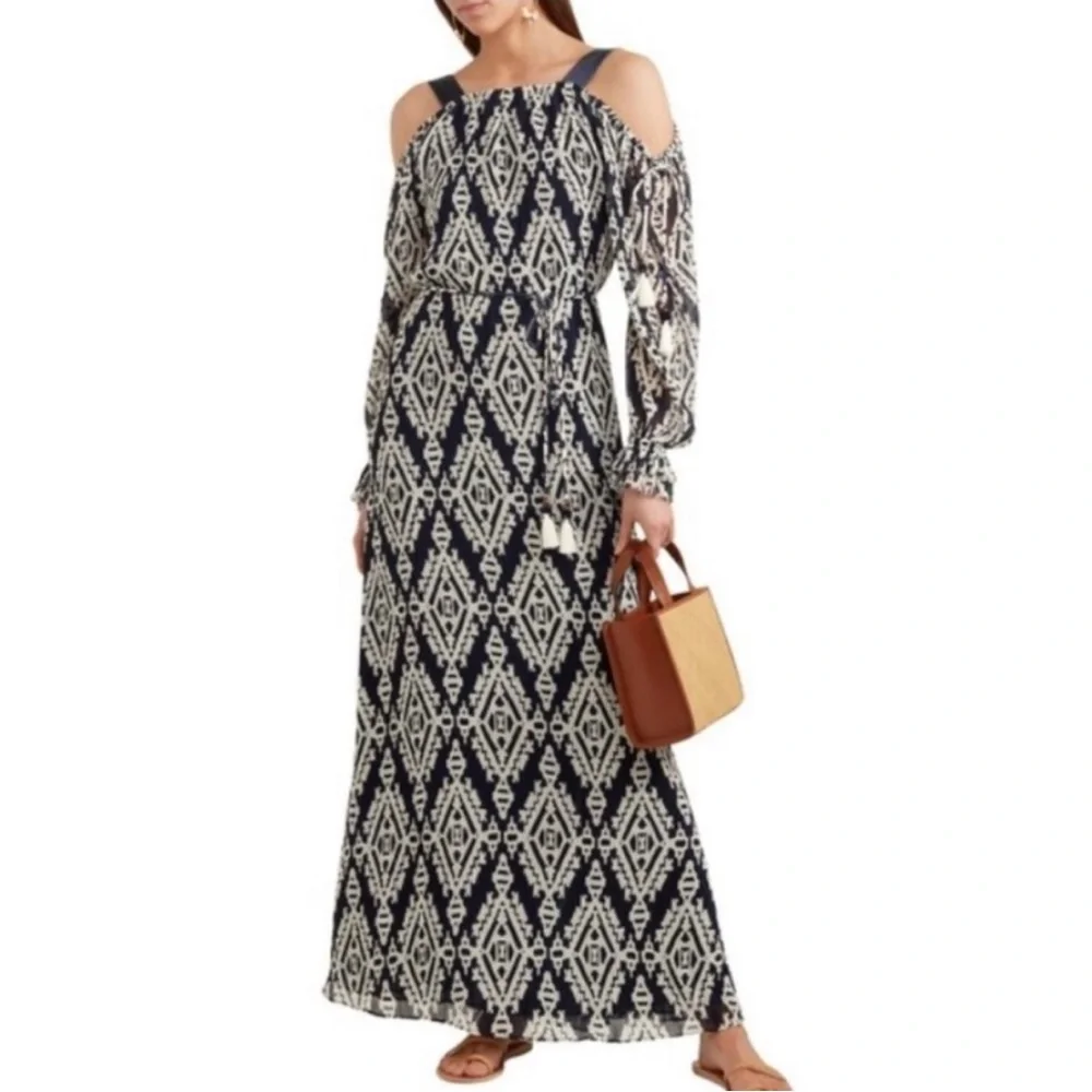 New Tory Burch Katherine Dress Long Sleeve size Small nwt summer dress resort
